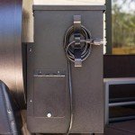 Wood Pellet Grill Smoker Magnetic Power Cord Organizer - Wrap And Organize Your Power Cord Onto Your Pellet Grill - Works With Powder Coated Steel Grills, NOT Stainless Steel
