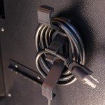 Wood Pellet Grill Smoker Magnetic Power Cord Organizer - Wrap And Organize Your Power Cord Onto Your Pellet Grill - Works With Powder Coated Steel Grills, NOT Stainless Steel