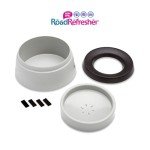Road Refresher by Prestige Pets, The No-Spill, Slobber Stopper Water Bowl Dispenser, The Neater Dish for Home & Travel, No Messy Splashes, Spilling or Drips for Dogs & Cats