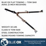Blue Ox BX7420 Avail Tow Bar - 2" Receiver, Class IV 10,000 lb. Rating, Cinnamon Coffee Metallic