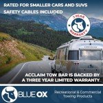 Blue Ox BX4330 Acclaim Class III Tow Bar , Black