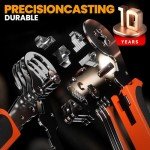 SOMELINE Ferrule Crimping Tool, Ratchet Pliers for AWG23-7 with 23 Sizes Wire End Ferrule Terminals, Quadrilateral Wire Crimp Pliers with Crimp Connectors