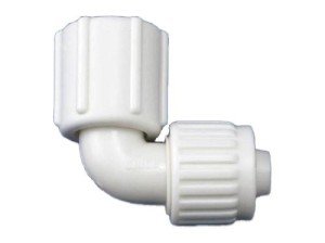 Flair-It 16816 Plastic Swivel Elbow, 0.5" Size (Pack of 10)