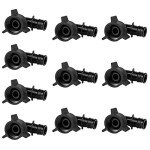 (Pack of 10) EFIELD Poly PPSU Pex-A Expansion Fitting 1/2" X 1/2" Female NPT Swivel Elbow Adapter