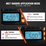 VEVOR Digital Torque Screwdriver, 1/4" Drive Screwdriver Torque Wrench, Electrician Torque Screwdriver with LCD, 2.65-70.67 in-lbs Torque Range, 0.01 N.m Increment Torque Screwdriver with Bits & Case