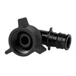 (Pack of 10) EFIELD Poly PPSU Pex-A Expansion Fitting 1/2" X 1/2" Female NPT Swivel Elbow Adapter