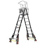 Little Giant Ladders, Adjustable Safety Cage, 5-9 foot, Safety Cage, Fiberglass, Type 1AA, 375 lbs weight rating, (18509-240)