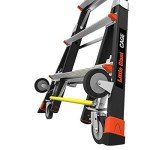 Little Giant Ladders, Adjustable Safety Cage, 5-9 foot, Safety Cage, Fiberglass, Type 1AA, 375 lbs weight rating, (18509-240)