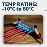 Rebuild Skills UL1007 18 AWG Gauge Stranded Hook-Up Wire, 300V (100 Ft, Black)