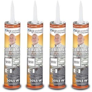 Dicor 501LSW-1 Self-Leveling Lap Sealant, 4 Pack