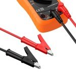 Proster 4mm Banana Plug to Alligator Clip - 15A 1000V Pure Copper Flexible Electrical Test Cable One Meter for Multimeter Electrical Clamp Meter Testing