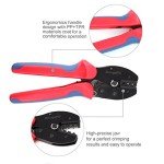 BougeRV Solar Crimper Tool Kit - Crimper, 6 Pairs Connectors, Spanner Wrench for Solar Panel Cable Assembly and Installation