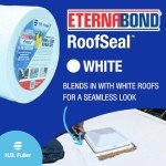 EternaBond RoofSeal White 4" x50' MicroSealant UV Stable RV Roof Seal Repair Tape | 35 mil Total Thickness - EB-RW040-50R - One-Step Durable, Waterproof and Airtight Sealant