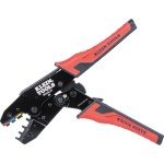Klein Tools 3000CRKIT Ratchet Crimping Tool Set, (4) Interchangeable Dies for Heat Shrink, Non-Insulated, Insulated and Ferrule Terminal Connectors