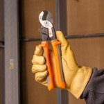 Klein Tools 63225RINS Cable Cutter, Made in USA, Insulated High-Leverage Precision Cable Cutter Cuts Aluminum, Copper and Communications Cable, 9-Inch