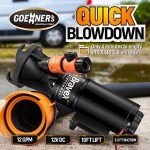 12V RV Portable Macerator Waste Pump for Sewage, 12GPM Suction 3.2 feet Lift 10 feet, Complete RV Macerator Pump Kit for Right Out of Box