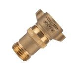 Camco Brass Marine/RV Water Pressure Regulator – Protects RV Kitchen Small Appliances, Plumbing & Hoses – Reduces RV Water Pressure to Safe & Consistent 40-50 PSI – Drinking Water Safe (40055)