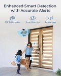 REOLINK Argus 4 Pro, 4K Solar Security Cameras Wireless Outdoor, 8MP for Home Security, ColorX Night Vision, 180° No Blindspots, 5G/2.4GHz WiFi 6, AI Detection, No Monthly Fee, Home Hub Compatible