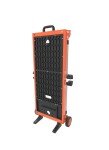 Disston OmniTable Max Heavy Duty Portable Workbench Worktable Scaffold Creeper Dolly with Easy-to-use Adjustable Legs. Table Holds up to 440Lbs