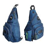 Kawei Knight Large Sling Bag Tablet Backpack Cross Body Shoulder Bag Travel Rucksack Blue