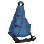 Kawei Knight Large Sling Bag Tablet Backpack Cross Body Shoulder Bag Travel Rucksack Blue
