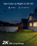 REOLINK 5MP Solar Security Cameras Wireless Outdoor, Argus 3 Pro+Solar Panel with 2K+ Color Night Vision, 2.4/5GHz WiFi, Human/Vehicle Detection, No Hub Needed(2 Pack)