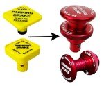 Stop Knob Parking Brake Safety Lock, Replaces Yellow Air Brake Knob for Class A Motorhomes & Vehicles, Prevents Accidental Brake Release, Safety Device for Children & Pets