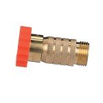 Valterra A01-1122VP RV Hi-Flow Water Regulator, Lead-Free Brass Hi-Flow Water Regulator for Camper, Trailer, RV Plumbing System, 50-55 psi