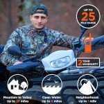 Motorola Solutions, Portable FRS, T275, Talkabout, Two-Way Radios, Rechargeable, 22 Channel, 25 Miles, Orange W/Black, 2 Pack