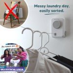 GorillaLine Max - Retractable Clothesline Indoor Outdoor Clothes Line - Heavy Duty Clothes Drying Laundry Line - Wall Mounted Drying Rack - Air Dry Clothing - Max Tighten with GorillaGrip