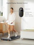 WALKINGPAD P1 Dual-fold Walking Pad Treadmill for Home Office, Under Desk Treadmill with Adaptive Speed Control, Compact Walking Pad for Small Space, No Assembly Required