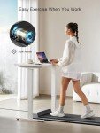 WALKINGPAD P1 Dual-fold Walking Pad Treadmill for Home Office, Under Desk Treadmill with Adaptive Speed Control, Compact Walking Pad for Small Space, No Assembly Required
