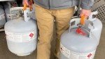MAMMOTH GRIP 2-pack Multi Purpose Heavy Duty Handle Holder Carrier - Grocery Bags Propane Tanks 5-gallon Buckets Paint Cans Dry Cleaning - Durable Carry up to 100 lbs per Grip - Made in the USA