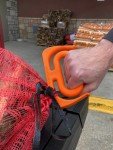 MAMMOTH GRIP 2-pack Multi Purpose Heavy Duty Handle Holder Carrier - Grocery Bags Propane Tanks 5-gallon Buckets Paint Cans Dry Cleaning - Durable Carry up to 100 lbs per Grip - Made in the USA