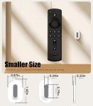 Nearockle 6 Pack Magnetic Remote Control Holder Wall Mount, 2025 Upgraded Smaller & Stronger Magnetic Silicone Remote Control Organizer TV Remote Charger Holder Caddy Back of TV (White)