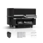 ASMOKE Essential - Smart Portable Wood Pellet Grill with 5" LCD Screen, 8-in-1 Grill, Clean Smoking, Wi-Fi Smart Control, 8H Battery, ASCA Technology, 271 sq.in, fit for Family BBQ, Outdoor Cooking