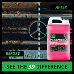 Pink Car Wash Soap - 1 Gallon, Scratch-Free Shine