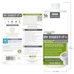 RV Digest-It+ Black Tank Treatment - 32 oz