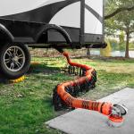 Camco Rhino Extreme 20-Foot RV Sewer Hose Kit - Crush Resistant TPE Technology - Swivel Fittings for Secure Connection - RV Heavy Duty Sewer Hose for RV Toilet (21012)