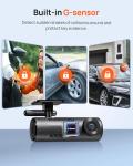 70mai M300 Smart Dash Cam with WiFi and Night Vision