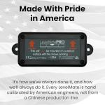 LogicBlue Technology LevelMatePRO Wireless RV Leveling System, Bluetooth Leveler for Campers, Must-Have Accessory for Travel Trailers, Effortless Setup for Phones with App