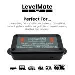 LogicBlue Technology LevelMatePRO Wireless RV Leveling System, Bluetooth Leveler for Campers, Must-Have Accessory for Travel Trailers, Effortless Setup for Phones with App