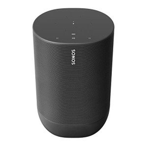 Sonos Move - Battery-Powered Smart Speaker, Black