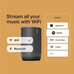 Sonos Move - Battery-Powered Smart Speaker, Black