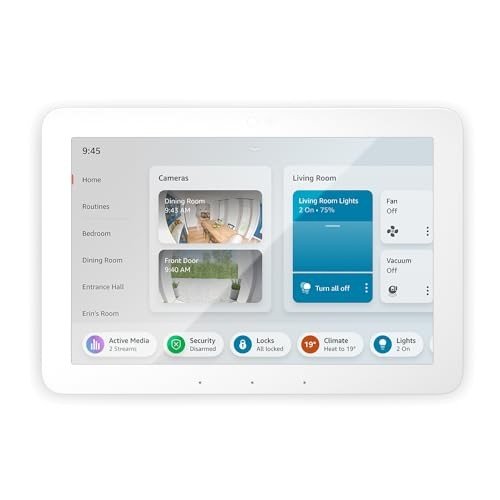 Echo Hub 8" Smart Home Control Panel with Alexa