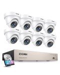 ZOSI 8-Channel 1080P Security Camera System