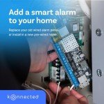 12-Zone Wired Smart Alarm Panel Conversion Kit