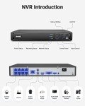 8-Channel 4K PoE NVR System for CCTV Cameras