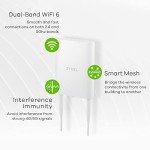 Zyxel AX1800 Smart Mesh WiFi6 Outdoor Access Point | Nebula Cloud [NWA55AXE]