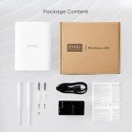 Zyxel AX1800 Smart Mesh WiFi6 Outdoor Access Point | Nebula Cloud [NWA55AXE]